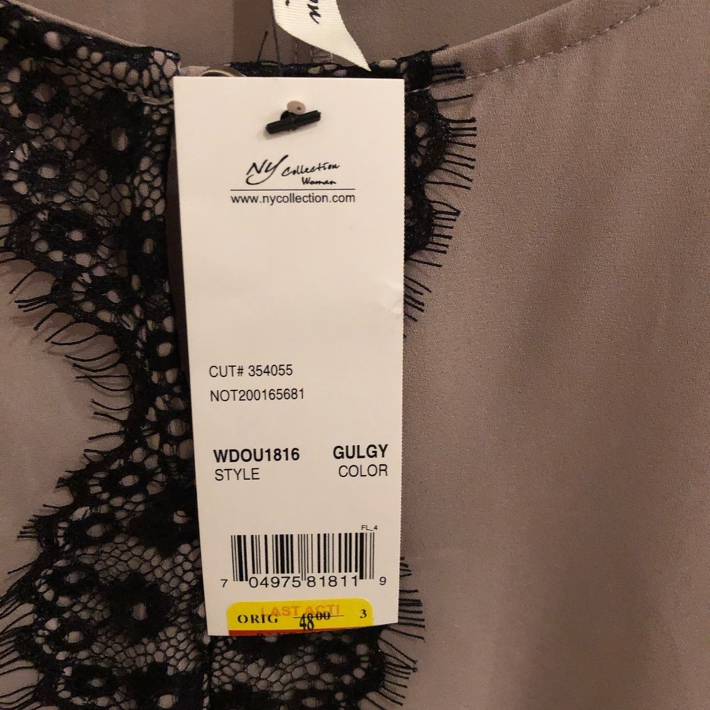 Beautiful top with detailed lace